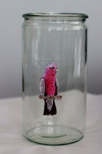 Galah Watercolor Sticker: Waterproof Vinyl Decal