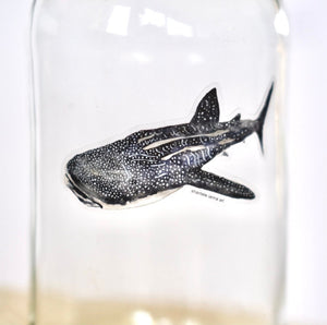 Whale Shark Sticker: Waterproof Vinyl Decal