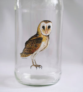 Owl sticker, waterproof sticker, vinyl sticker - high quality owl sticker to personalise any item