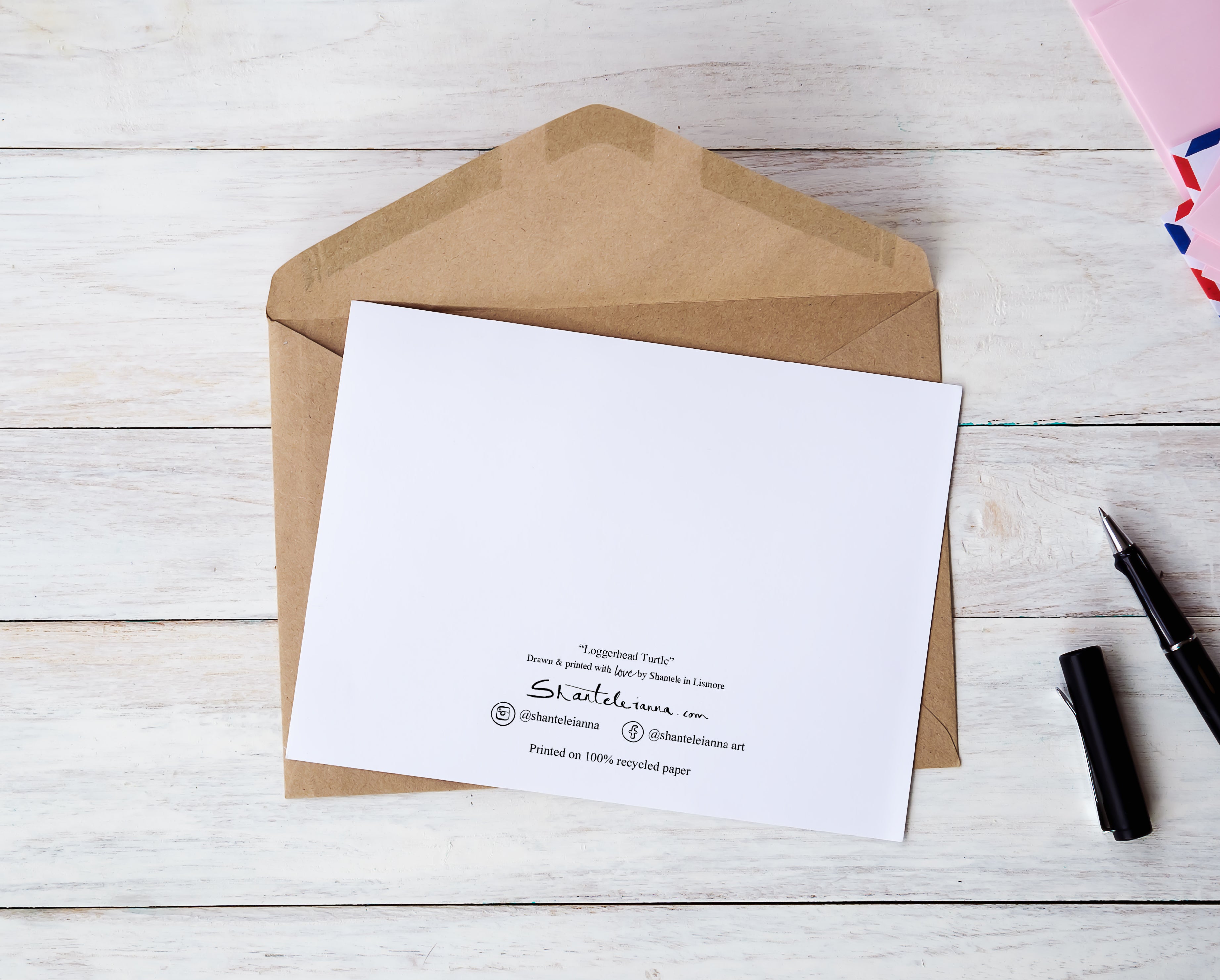 Hairpin Banksia Card