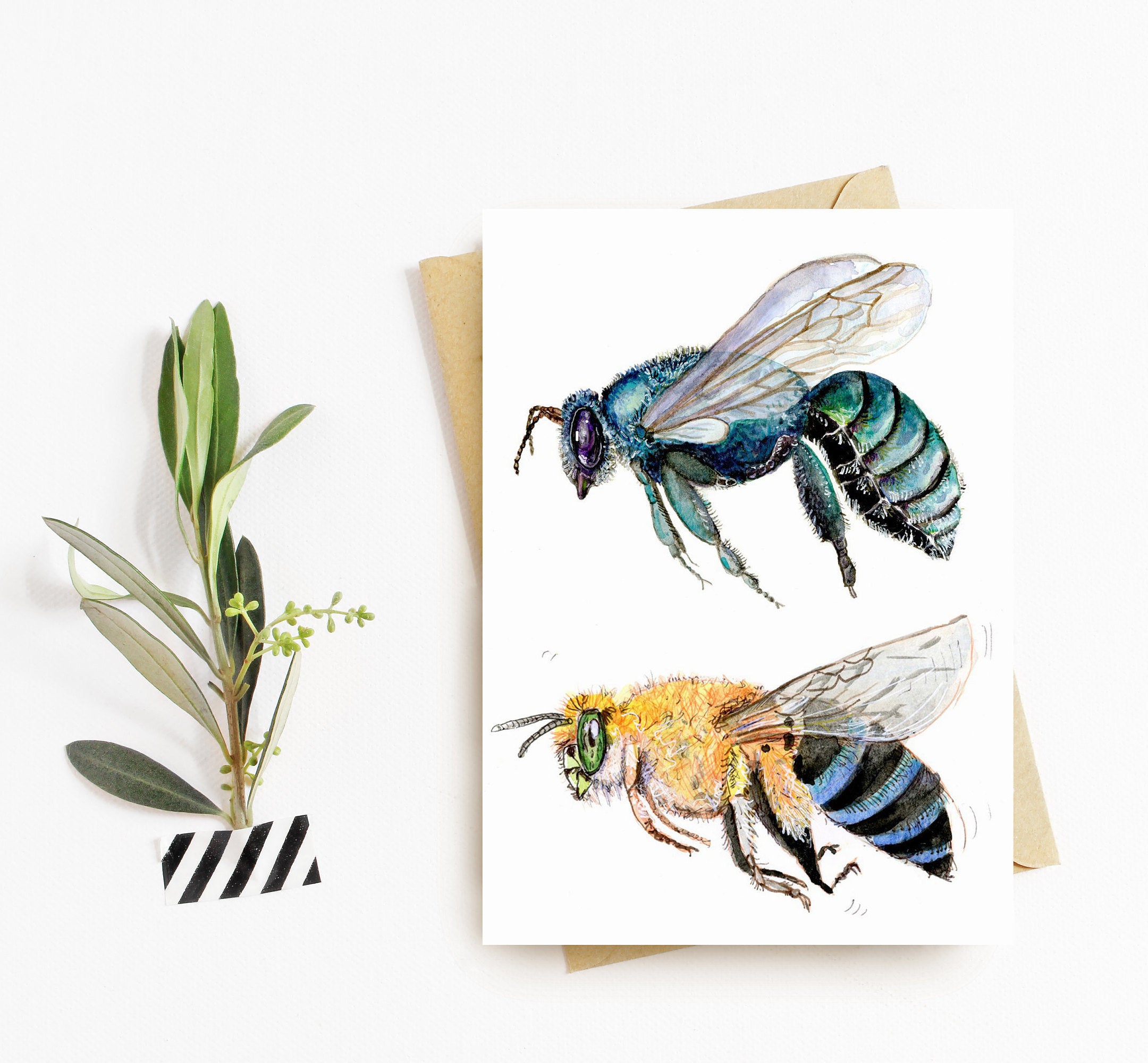 native bees card