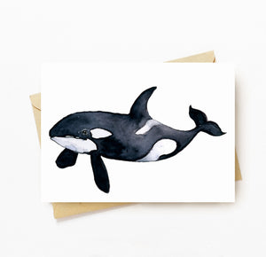 Killer Whale card