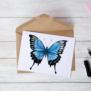 Ullyses Butterfly card